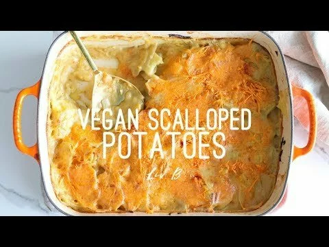 Vegan Scalloped Potatoes | easy recipe!