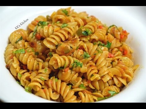 Indian Style Pasta Recipe | Spicy Masala Pasta | Quick & Easy Masala Pasta |Veg Pasta Recipe