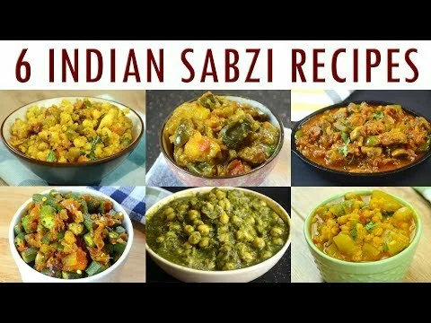 Indian Sabzi Recipes – Part 1 | Indian Curry Recipes Compilation | Indian Lunch Recipes