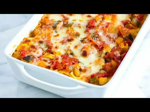 Easy Vegetable Lasagna Recipe – How to Make Fresh Vegetable Lasagna
