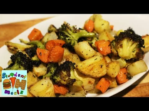 EASY OVEN ROASTED VEGETABLES RECIPE