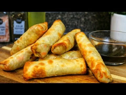 Air Fryer Egg Rolls – Air Fryer Recipe – Nuwave Brio 10 Quart